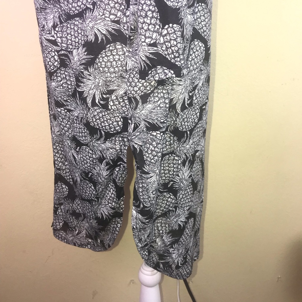 H&M Pineapple Print Button-down Nightgown - Picture 2 of 7